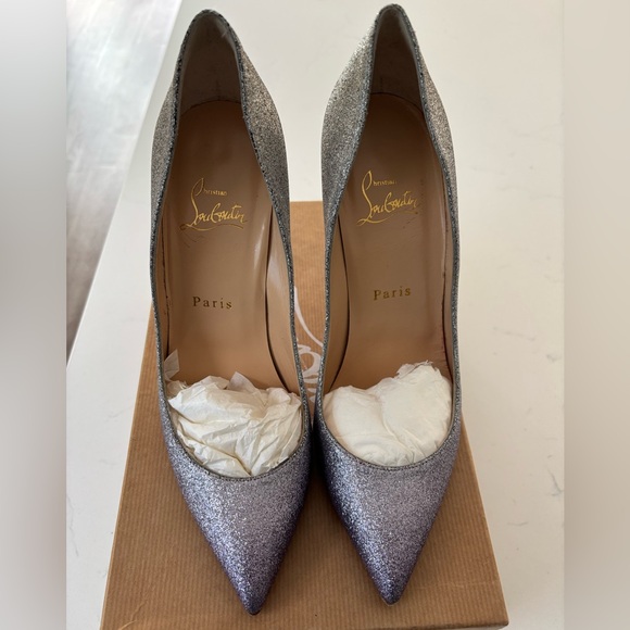 Christian Louboutin Shoes - Christian Louboutins glitter heels
